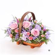  Pink and Lilac Basket