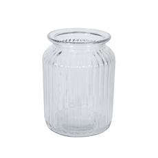 Ribbed vase 14cm
