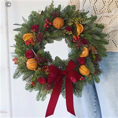A Christmas Classic Door Wreath