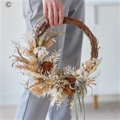 Winter Trending Dried Door Wreath 