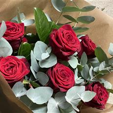 Simply Allwoods Red Rose Bouquet