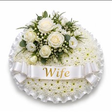 Word or name on ribbon